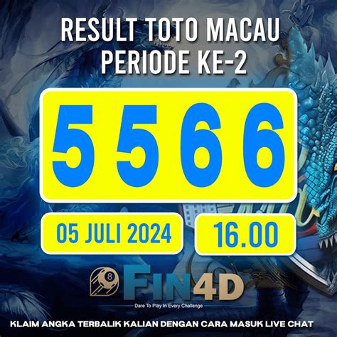 keluaran macau 5d 2024